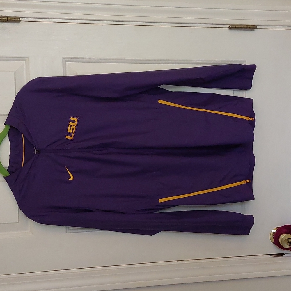 Nike sz.S Louisiana State University athletic long polyester pullover